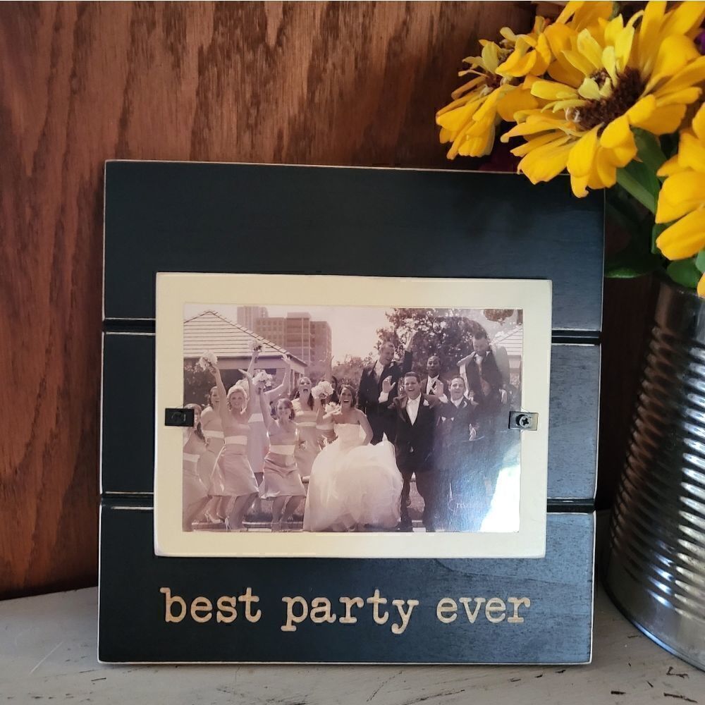 NWOT  Best Party Ever frame: vintage inspired: New Years, 2023